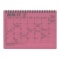 B6変型 ノートブックカレンダー・S【ピンク】