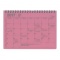 B6変型 ノートブックカレンダー・S【ピンク】