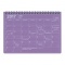 B6変型 ノートブックカレンダー・S【パープル】