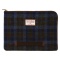 Harris Tweed briefcase／ハリスツイード ブリーフケース【ブルーチェック】