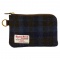 Harris Tweed deck pouch/ハリスツイード デックポーチ【ブルーチェック】