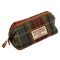 Harris Tweed pouch/ハリスツイード ポーチ【タータン/キャメル】