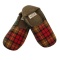 Harris Tweed/ハリスツイード ルームシューズLサイズ【タータン/キャメル】