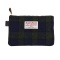 Harris Tweed／ハリスツイード フラットポーチ【ブロックネイビー】