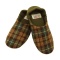 Harris Tweed/ハリスツイード ルームシューズMサイズ【タータンキャメル】