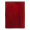 ドローイング ブックカバー 文庫判 本革【ワイン】