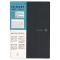 A5 週間バーチカル 見開き ESダイアリー【ネイビー】