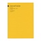 A5サイズ レシートブック【イエロー】