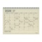 B5変型 ノートブックカレンダー・M【アイボリー】