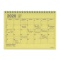 B5変型 ノートブックカレンダー・M【イエロー】