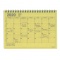 B6変型 ノートブックカレンダー・S【イエロー】