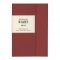 B6変型 週間バーチカル 見開き マグネット・ジャーナル【レッド】