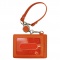 カラーノブレッサ リール付き 単パスケース【オレンジ】