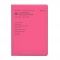 A6 週間バーチカル 見開き【ピンク】