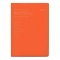 B6 月間ブロック 見開き【オレンジ】