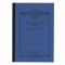 A5 月間ブロック 見開き ノートDiary【ブルー】