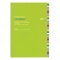 A5 月間ブロック 見開き ノートDiary【グリーン】