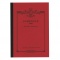 A5 月間ブロック 見開き ダイアリーノートC【レッド】