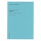 A5 月間ブロック 見開き カラーダイアリー2【ブルー】