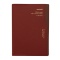 B6変型 週間バーチカル 見開き こと録手帖 スラント【レッド】