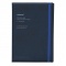 A5 週間バーチカル 見開き こと録手帖 ボード【ネイビー】