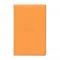 ミニ 月間 ダイアリー カバー付き【オレンジ】