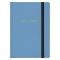 B6 週間バーチカル 見開き ログズ【ブルー】