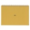 A5 月間ブロック スケッチダイアリー【イエロー】
