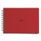 ダイアリー A6 週間 バーチカル スケッチ 【レッド】