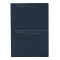 A5 月間ブロック 見開き LAMS26【ネイビー】