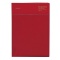 A5 週間バーチカル レフト WORK【レッド】