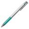 ゲルインキボールペン ジュースアップ ノック式 0.4mm メタリックカラー【メタリックグリーン】