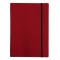 A5サイズ セレクトリフィル システム手帳バインダー  ゴムバンド リング径15mm【ワイン】