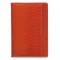 A6 月間ブロック見開き フォルダイアリー【オレンジ】