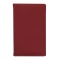 2017年版 ミニ6穴サイズ 合皮 システム手帳 リング径8mm スマートスタイル【ワイン】
