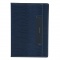 A5 月間ブロック見開き フォルダイアリー【ネイビー】