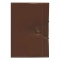 A5 週間ホリゾンタル レフト タックダイアリー【ブラウン】
