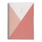 A5 月間ブロック 卓上カレンダーにもなるダイアリー【ペールピンク】