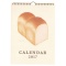 パンカレンダー 壁掛け【パン】