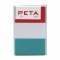 PETA/ペタ のり付箋 アソート03【レッド/ホワイト/アクア】