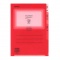 A5 PENCO／ペンコ 3ポケットファイル DC【レッド】