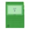 A4 PENCO／ペンコ 3ポケットファイルDC【グリーン】