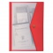 A5 月間ブロック 見開き フューゲン【レッド】