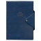 A5 週間バーチカル 見開き クラシック【ネイビー】