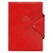 A5 週間バーチカル 見開き クラシック【レッド】