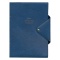 A5 週間バーチカル 見開き クラシック【ネイビー】