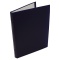 SOLID A4 クリアファイル 40ポケット【ディープブルー】