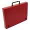 SOLID A4 ブリーフケース【ディープレッド】