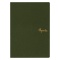 B6 週間バーチカル 見開き CUIR【グリーン】