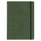 B6 週間バーチカル 見開き FABRIC【グリーン】
